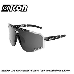 SCICONSPORTS �V�[�R�� SCICON SPORTS AEROSCOPE FRAME:White Gloss (LENS:Multimirror Silver) �X�|�[�c�T���O���X