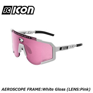 SCICONSPORTS �V�[�R�� SCICON SPORTS AEROSCOPE FRAME:White Gloss (LENS:Pink) �X�|�[�c�T���O���X