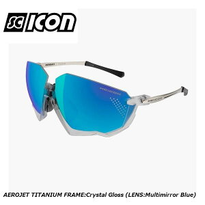 SCICONSPORTS �V�[�R�� SCICON SPORTS AEROJET TITANIUM FRAME:Crystal Gloss (LENS:Multimirror Blue) �X�|�[�c�T���O���X