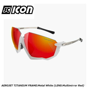 SCICONSPORTS �V�[�R�� SCICON SPORTS AEROJET TITANIUM FRAME:Metal White (LENS:Multimirror Red) �X�|�[�c�T���O���X