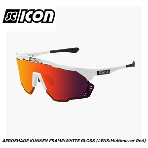 SCICONSPORTS �V�[�R�� SCICON SPORTS AEROSHADE KUNKEN FRAME:WHITE GLOSS (LENS:Multimirror Red) �X�|�[�c�T���O���X