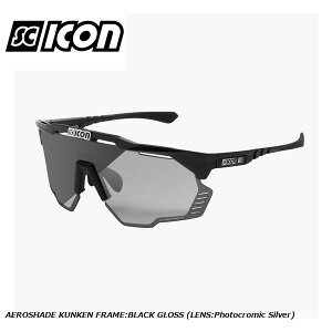SCICONSPORTS �V�[�R�� SCICON SPORTS AEROSHADE KUNKEN FRAME:BLACK GLOSS (LENS:Photocromic Silver) �X�|�[�c�T���O���X