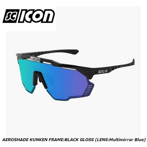 SCICONSPORTS �V�[�R�� SCICON SPORTS AEROSHADE KUNKEN FRAME:BLACK GLOSS (LENS:Multimirror Blue) �X�|�[�c�T���O���X