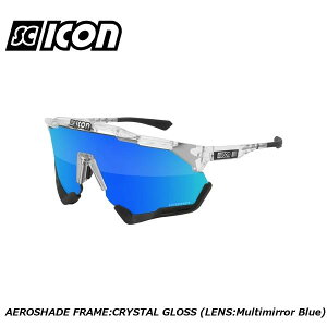 SCICONSPORTS �V�[�R�� SCICON SPORTS AEROSHADE FRAME:CRYSTAL GLOSS (LENS:Multimirror Blue) �X�|�[�c�T���O���X