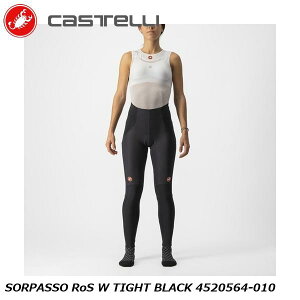 CASTELLI JXe SORPASSO RoS W TIGHT BLACK 4520564-010 ^Cc ]