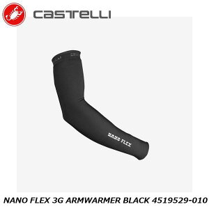 CASTELLI JXe NANO FLEX 3G ARMWARMER BLACK 4519529-010 ]ԗpA[EH[}[