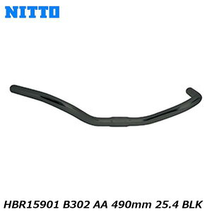 NITTO  HBR15901 B302 AA 490mm 25.4 BLK ]ԃnh