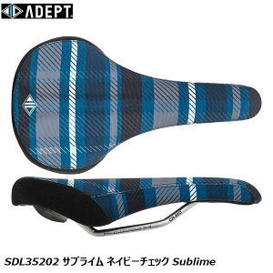 ADEPT アデプト SDL35202 サブライム ネイビーチェック Sublime 自転車用 サドル
