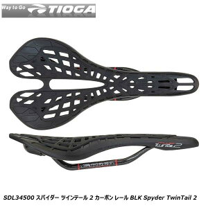 TIOGA ^CIK SDL34500 XpC_[ cCe[ 2 J[{ [ BLK Spyder TwinTail 2 ]ԗp Th