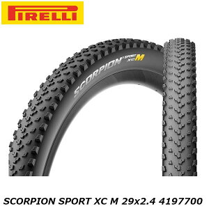 PIRELLI �s���� SCORPION SPORT XC M 29x2.4 4197700 �`���[�u���X�^�C��