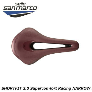 SELLE SAN MARCO ZT}R SHORTFIT 2.0 Supercomfort Racing NARROW BRICK RED V[gtBbg2.0 X[p[RtH[g [VO ubN bh ]ԗp Th