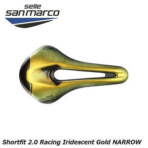 SELLE SAN MARCO ZT}R Shortfit 2.0 Racing Iridescent Gold NARROW V[gtBbg2.0 [VO CfBZgS[h ]ԗp Th