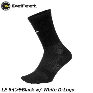 DeFeet fBtB[g LE 6C`Black w/ White D-Logo TCN\bNX C