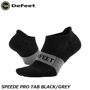 DeFeet fBtB[g SPEEDE PRO TAB BLACK/GREY TCN\bNX C