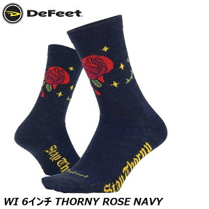 DeFeet fBtB[g WI 6C` THORNY ROSE NAVY TCN\bNX C