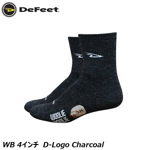 DeFeet fBtB[g WB 4C` D-Logo Charcoal TCN\bNX C