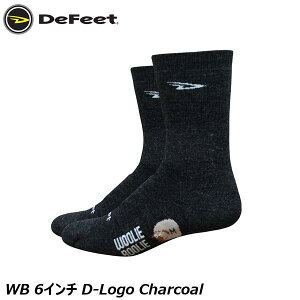 DeFeet fBtB[g WB 6C` D-Logo Charcoal TCN\bNX C