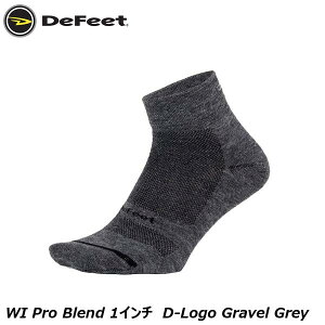 DeFeet fBtB[g WI Pro Blend 1C` D-Logo Gravel Grey TCN\bNX C