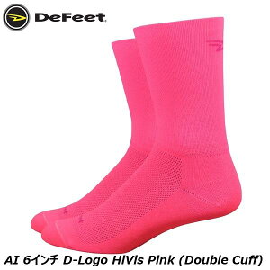 DeFeet fBtB[g AI 6C` D-Logo HiVis Pink (Double Cuff) TCN\bNX C