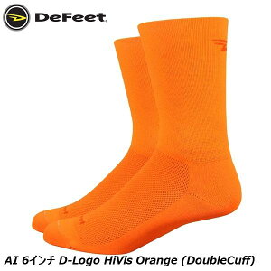 DeFeet fBtB[g AI 6C` D-Logo HiVis Orange (DoubleCuff) TCN\bNX C
