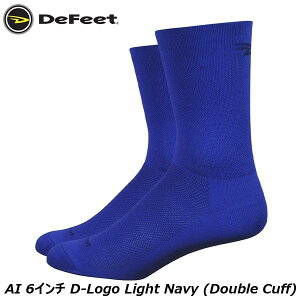 DeFeet fBtB[g AI 6C` D-Logo Light Navy (Double Cuff) TCN\bNX C