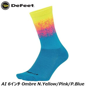 DeFeet fBtB[g AI 6C` Ombre N.Yellow/Pink/P.Blue TCN\bNX C