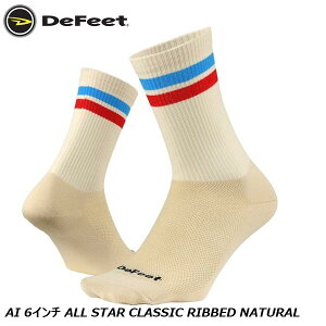 DeFeet fBtB[g AI 6C` ALL STAR CLASSIC RIBBED NATURAL TCN\bNX C
