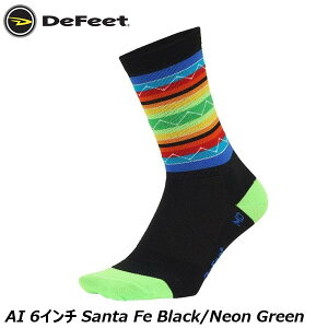 DeFeet fBtB[g AI 6C` Santa Fe Black/Neon Green TCN\bNX C