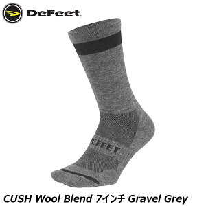 DeFeet fBtB[g CUSH Wool Blend 7C` Gravel Grey TCN\bNX C