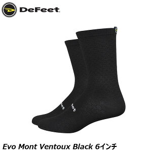 DeFeet fBtB[g Evo Mont Ventoux Black 6C` TCN\bNX C