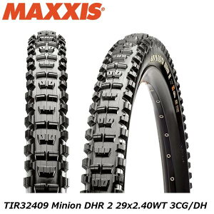 Maxxis }LVX TIR32409 ~jI Minion DHR 2 29x2.40WT 3CG/DH }EeoCNpIt[h^C ]