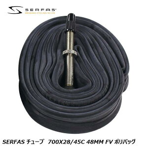 SERFAS �T�[�t�@�X SERFAS �`���[�u 700X28/45C 48MM FV �|���o�b�O ���]�� �C���i�[�`���[�u