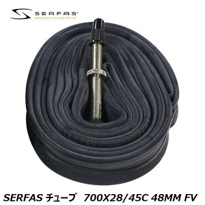 SERFAS �T�[�t�@�X SERFAS �`���[�u 700X28/45C 48MM FV ���]�� �C���i�[�`���[�u