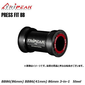 TRIPEAK gCs[N PRESS FIT BB (vXtBbg) BB86(86mm) EMA-PFBB86-SCSB2430 BB86(41mm) 86mm 3-in-1 Steel