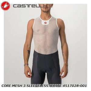 CASTELLI JXe CORE MESH 3 SLEEVELESS WHITE 4517028-001 ]ԗpA_[Vc