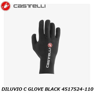 CASTELLI JXe DILUVIO C GLOVE BLACK 4517524-110 TCNO[u