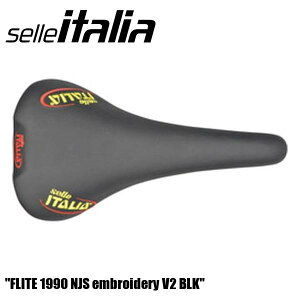 SellaItalia ZC^A FLITE 1990 NJS embroidery V2 BLK ]ԗp Th