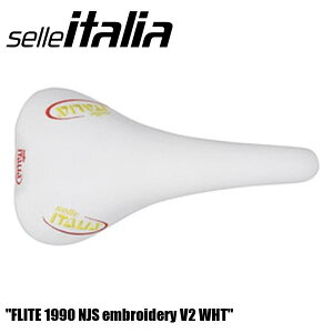 SellaItalia ZC^A FLITE 1990 NJS embroidery V2 WHT ]ԗp Th