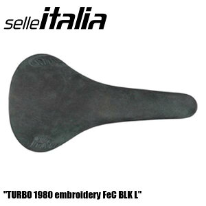 SellaItalia ZC^A TURBO 1980 embroidery FeC BLK L ]ԗp Th