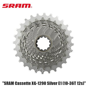 SRAM スラム SRAM Cassette XG-1290 Silver E1 (10-36T 12s) 自転車 スプロケット