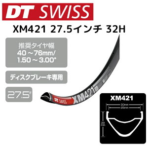 DTSwiss �X�C�X XM421 27.5�C���` 32H RIM03700 ���]�� ����