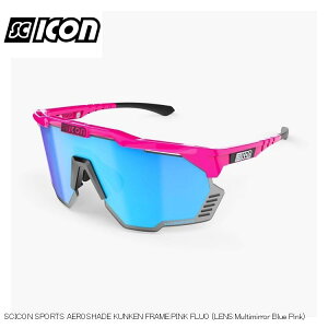 SCICONSPORTS �V�[�R�� SCICON SPORTS AEROSHADE KUNKEN FRAME:PINK FLUO (LENS:Multimirror Blue.Pink) �X�|�[�c�T���O���X