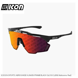 SCICONSPORTS �V�[�R�� SCICON SPORTS AEROSHADE KUNKEN FRAME:BLACK GLOSS (LENS:Multimirror Red) �X�|�[�c�T���O���X