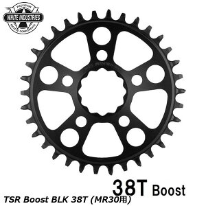 WHITE INDUSTRIES zCgC_Xg[Y `F[O TSR Boost BLK 38T (MR30p) ] `F[O