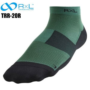 R×L アールエル TRR-20R レーシンググリップ 6010 グリーン/ブラック S サイクルソックス 靴下