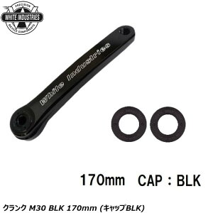 WHITE INDUSTRIES zCgC_Xg[Y NN M30 BLK 170mm (LbvBLK) ] NNA[