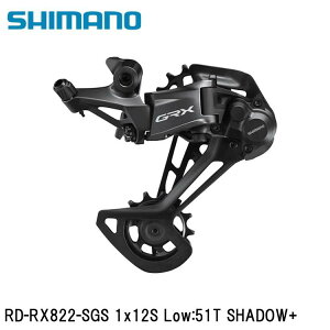 SHIMANO V}mGRX (RX825/RX820/RX610j RD-RX822-SGS 1x12S Low:51T SHADOW+ ] AfB[[