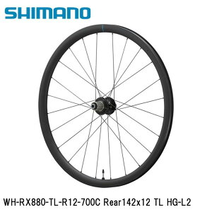 SHIMANO V}mGRX (RX825/RX820/RX610j WH-RX880-TL-R12-700C Rear142x12 TL HG-L2 ] gzC[[h NXoCN