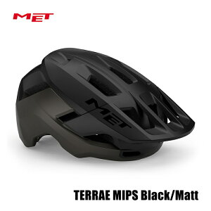 MET メット TERRAE MIPS Black/Matt MTB ヘルメット