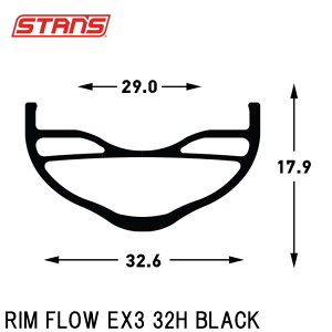 Stan's �X�^���Y RIM FLOW EX3 32H BLACK ���]�� ����